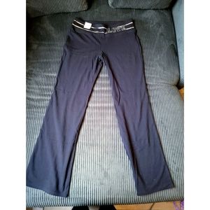 NWT Black Bootcut Yoga Pants (L)